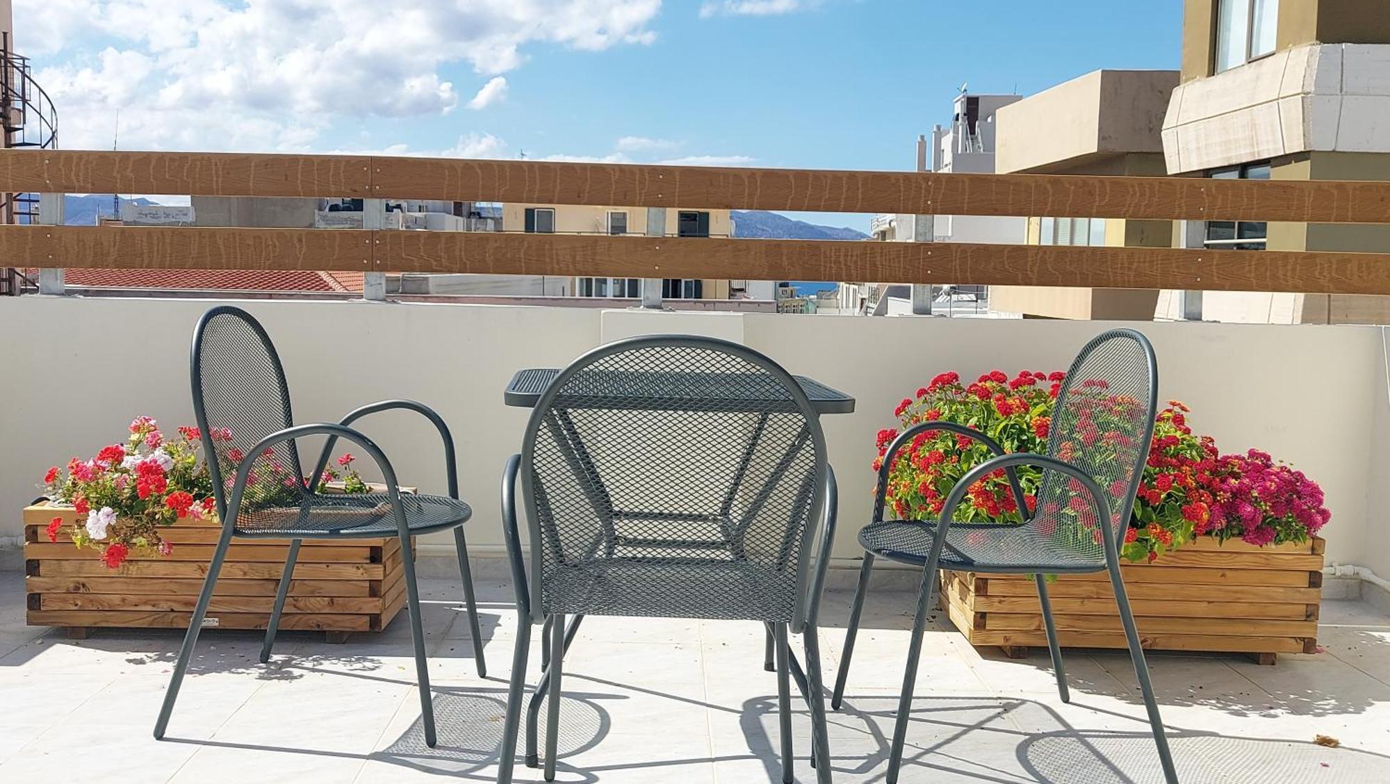 The Blue Apartment In The Heart Of Heraklion 외부 사진